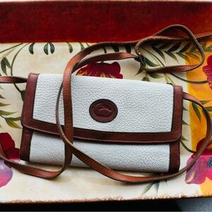 Dan and Burke Brown Leather Crossbody Bag